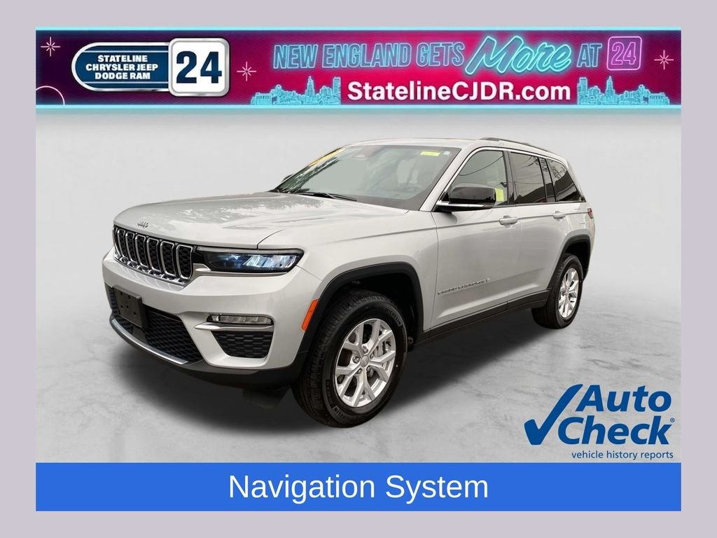 Used 2023 Silver Jeep Limited image 1