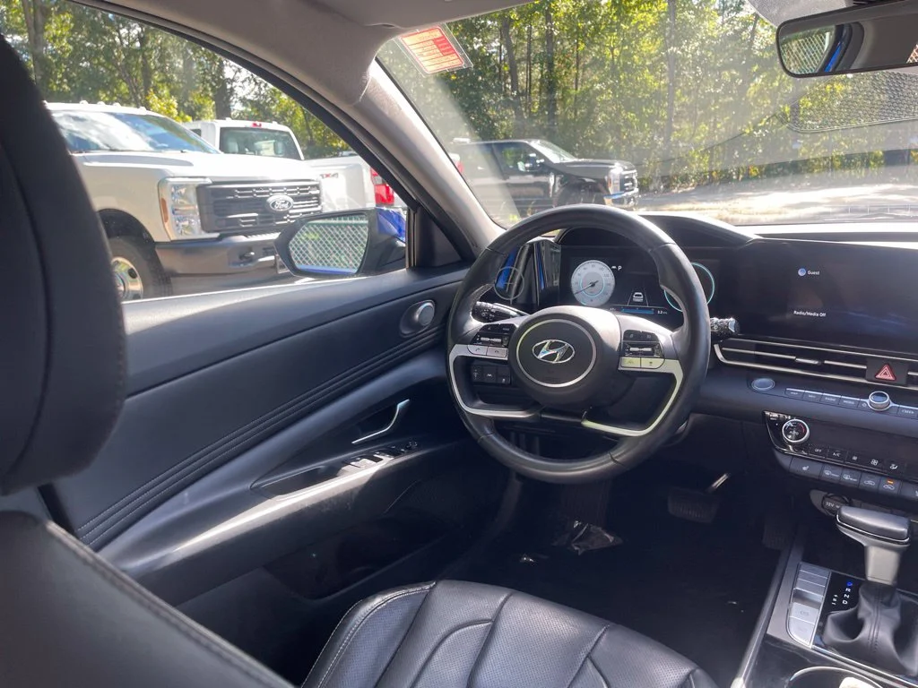 Used 2022 Blue Hyundai Limited image 8
