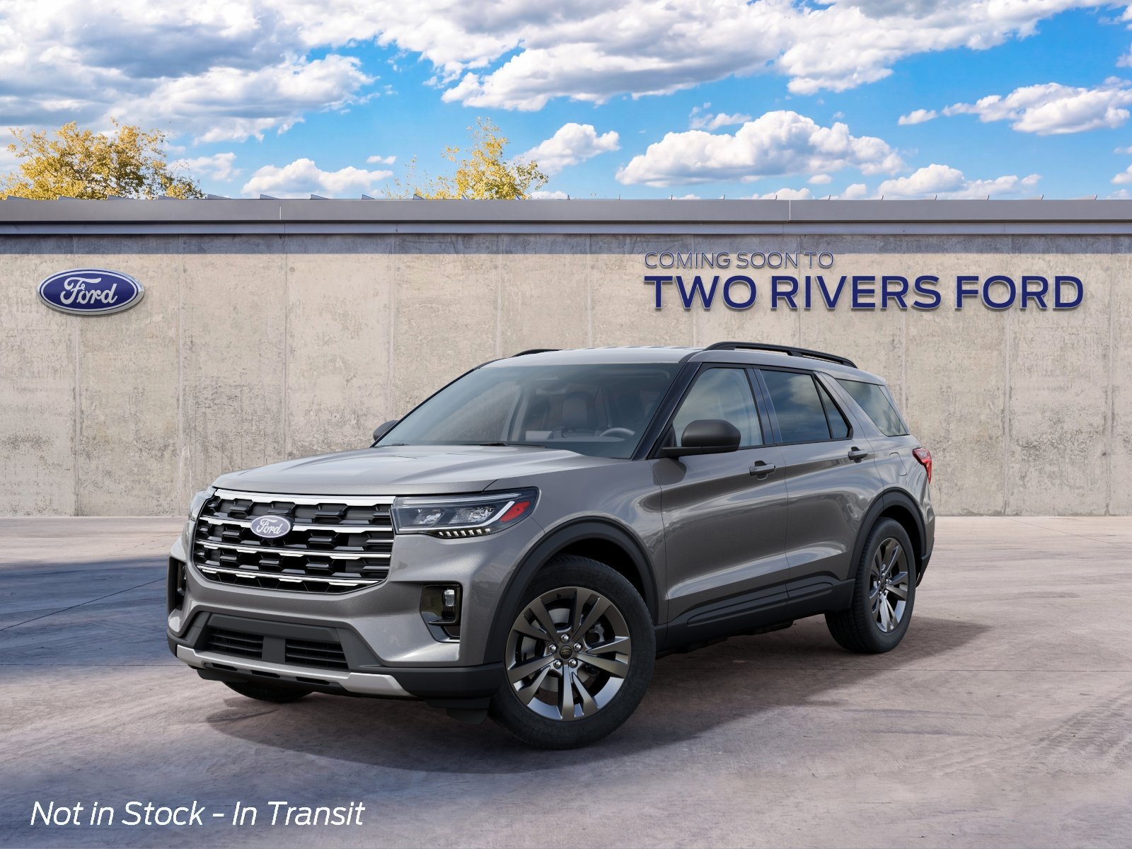New 2027 Carbonized Gray Metallic Ford Active image 2