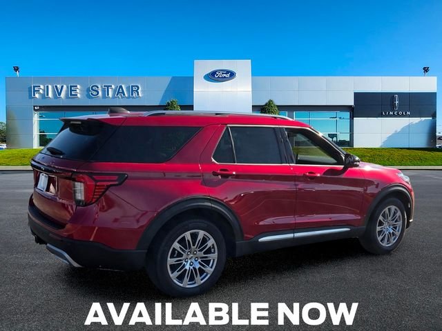 New 2026 Rapid Red Metallic Tinted Clearcoat Ford Platinum image 8