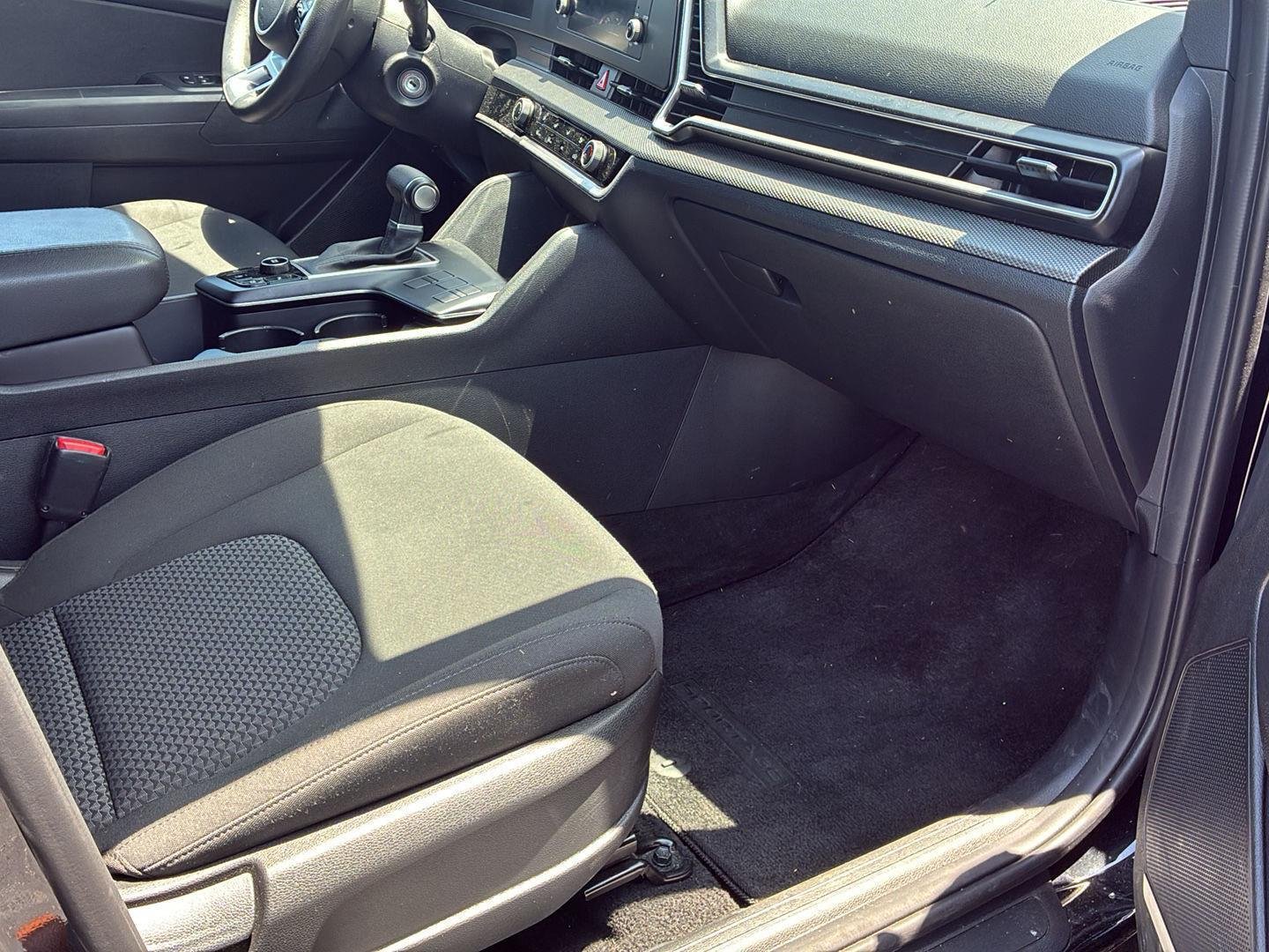Used 2025 Ebony Black Kia LX image 4