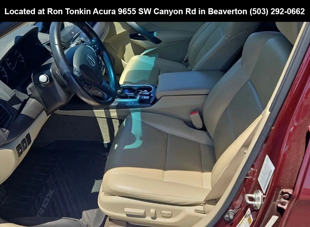 Used 2017 Basque Red Pearl II Acura Base image 8