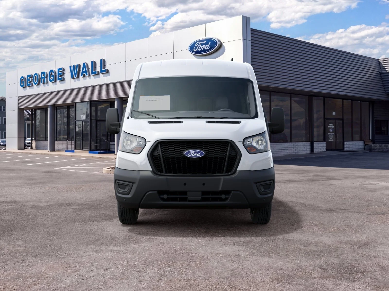 New 2027 Oxford White Ford Cargo Van image 24