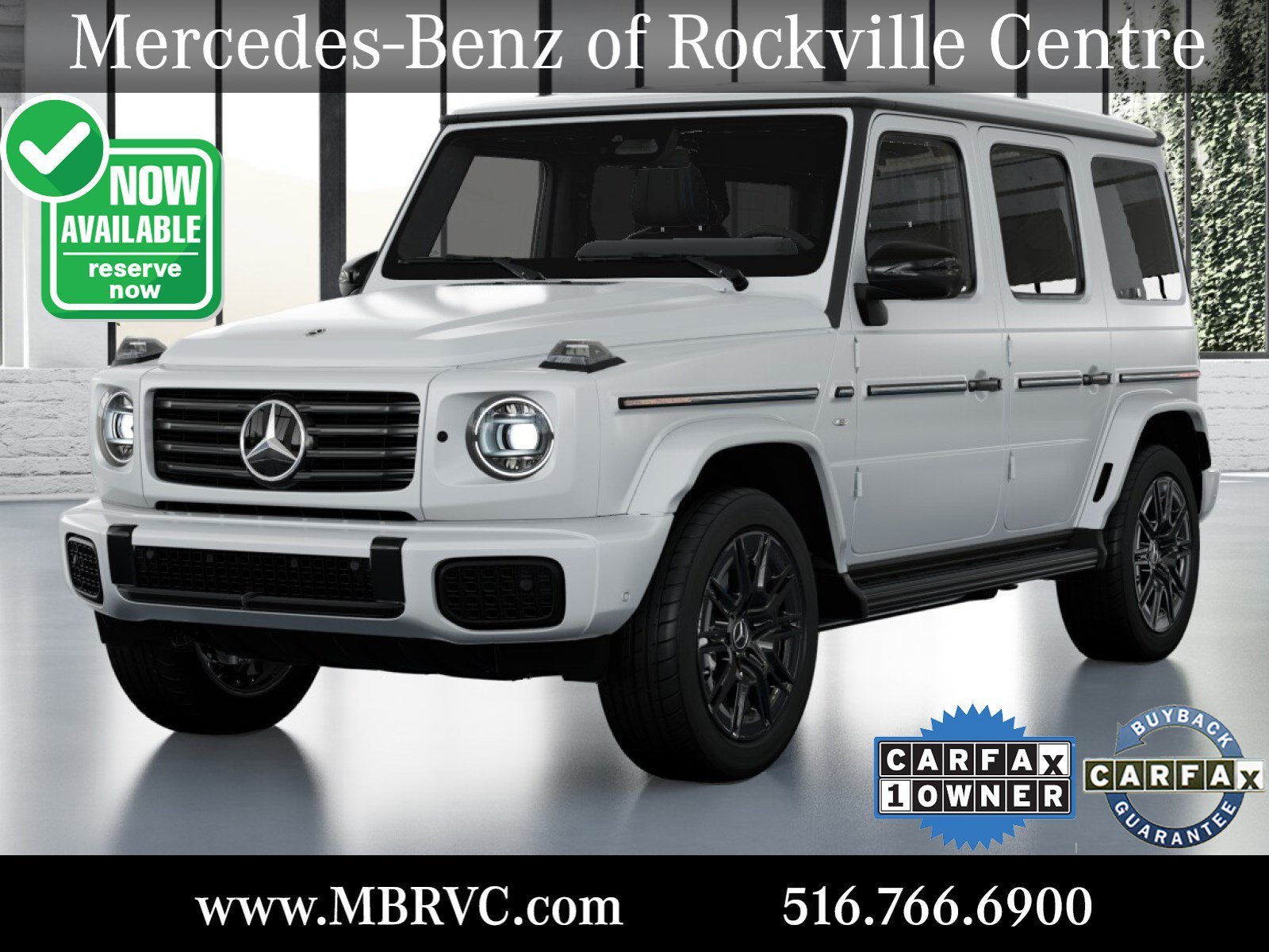 Used 2025 White Mercedes-Benz G 580e image 1