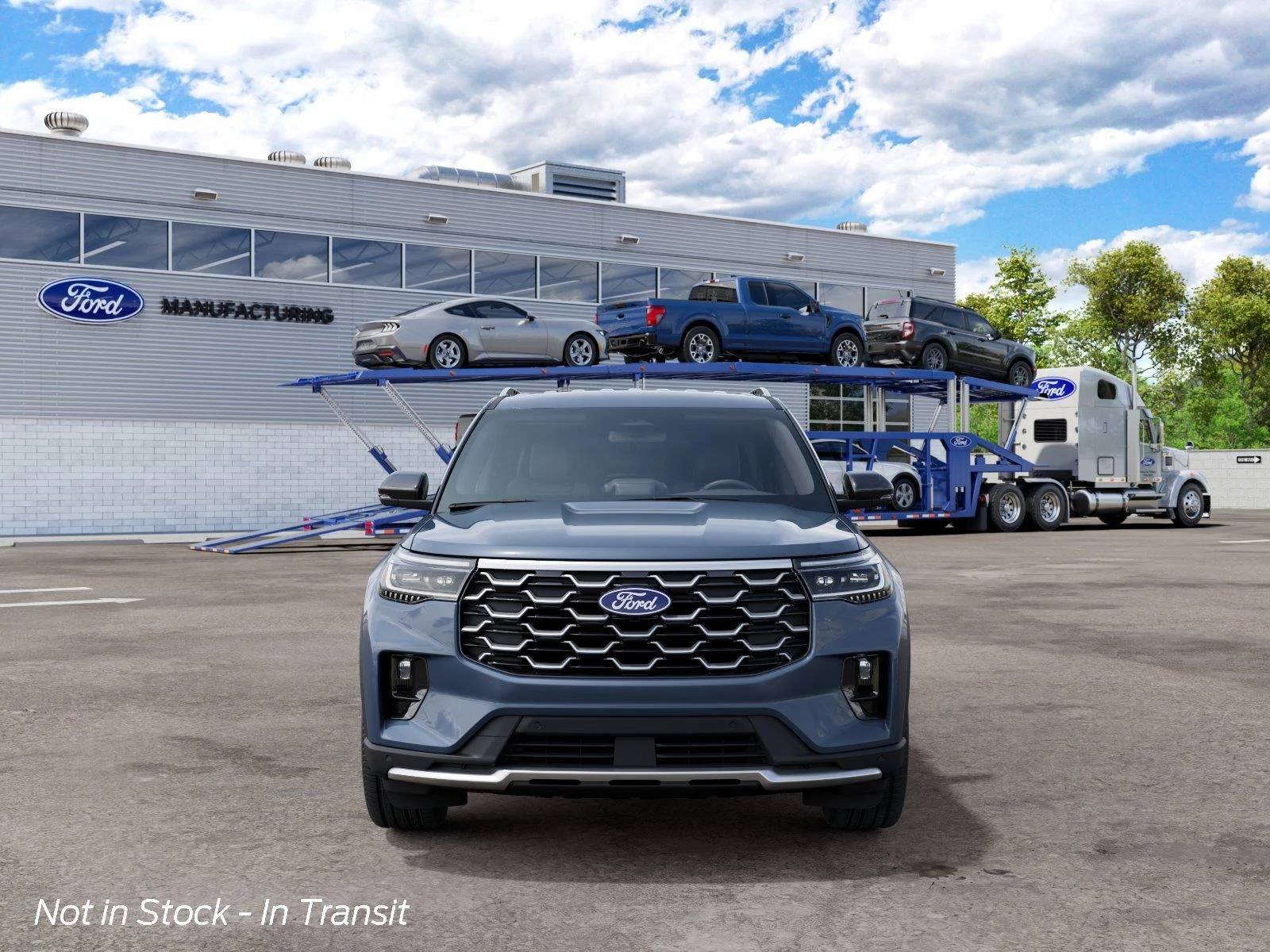 New 2027 Vapor Blue Metallic Ford Platinum™ image 7