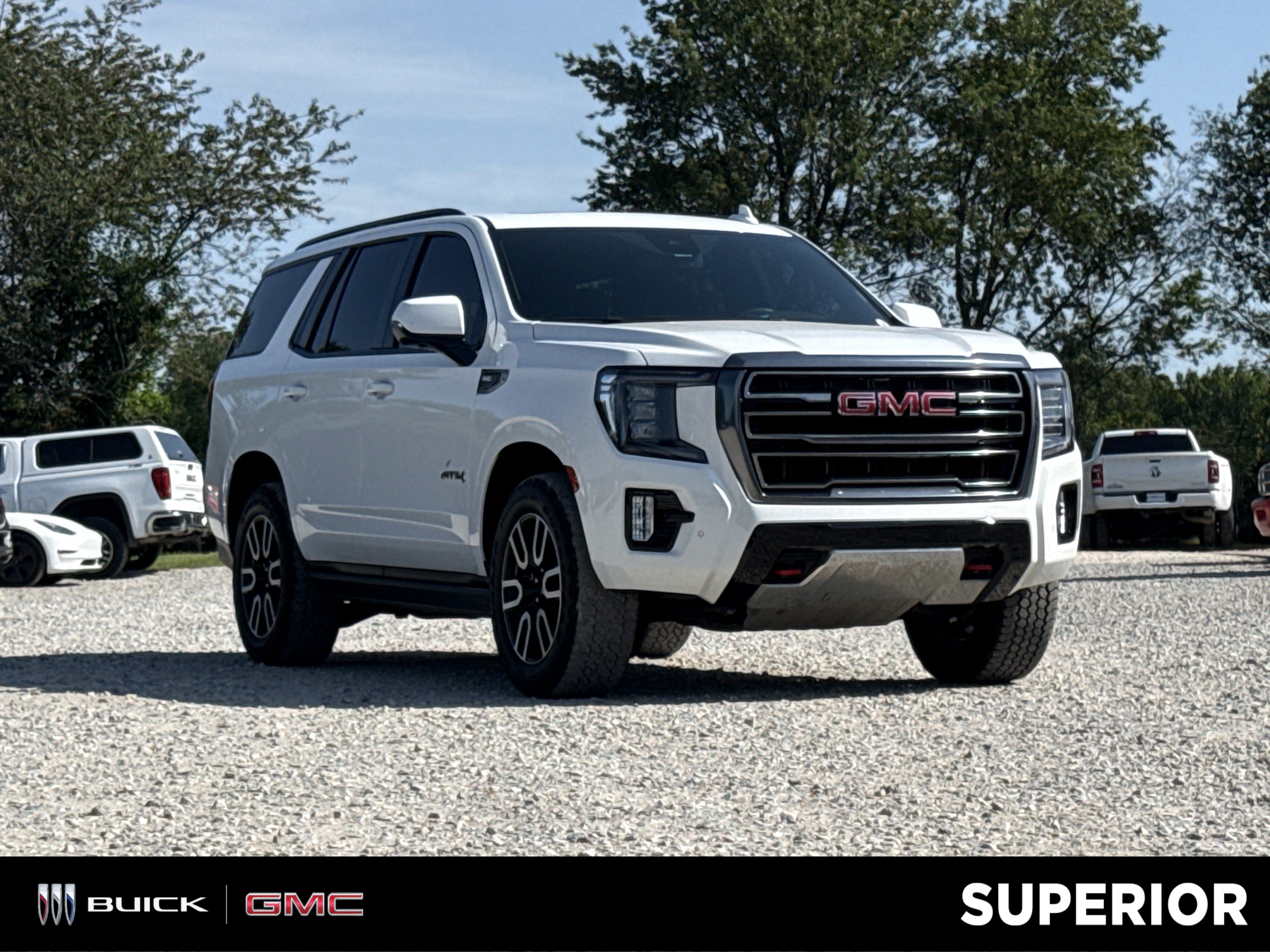 Used 2023 Summit White GMC AT4 image 1
