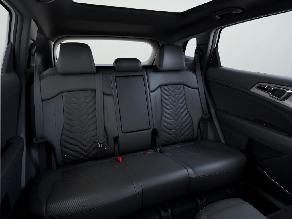 New 2027 Glacial White Pearl / Black Ro Kia X-Line image 11