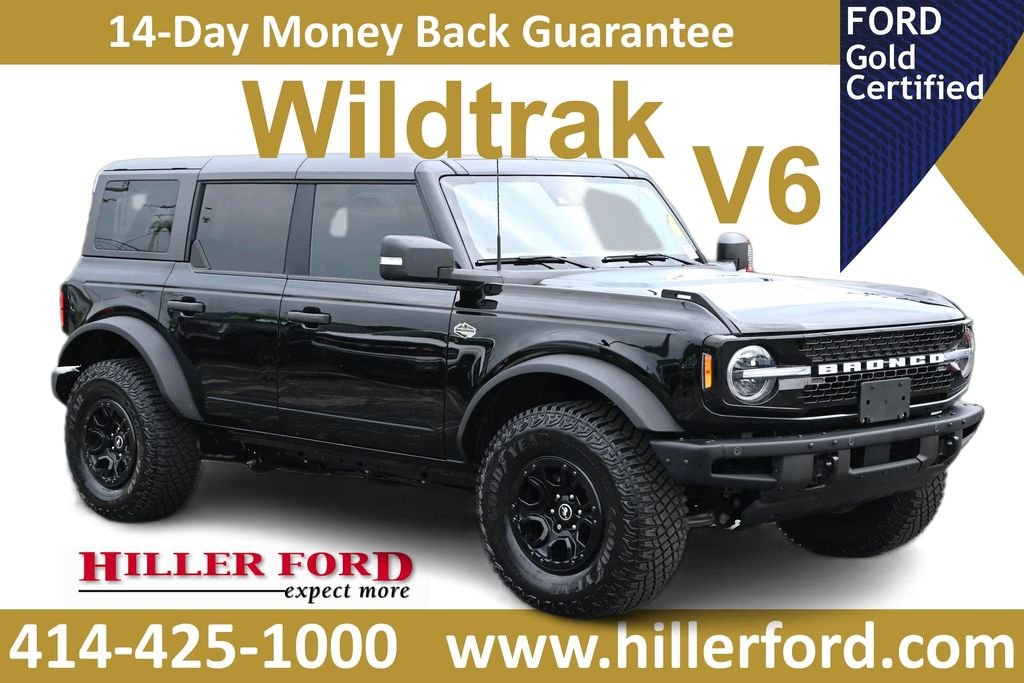 Certified Used 2023 Shadow Black Ford Wildtrak image 1