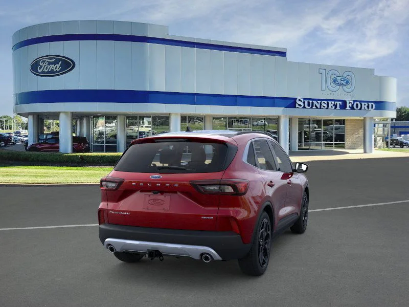 New 2026 Rapid Red Metallic Tinted Clearcoat Ford Platinum® image 8
