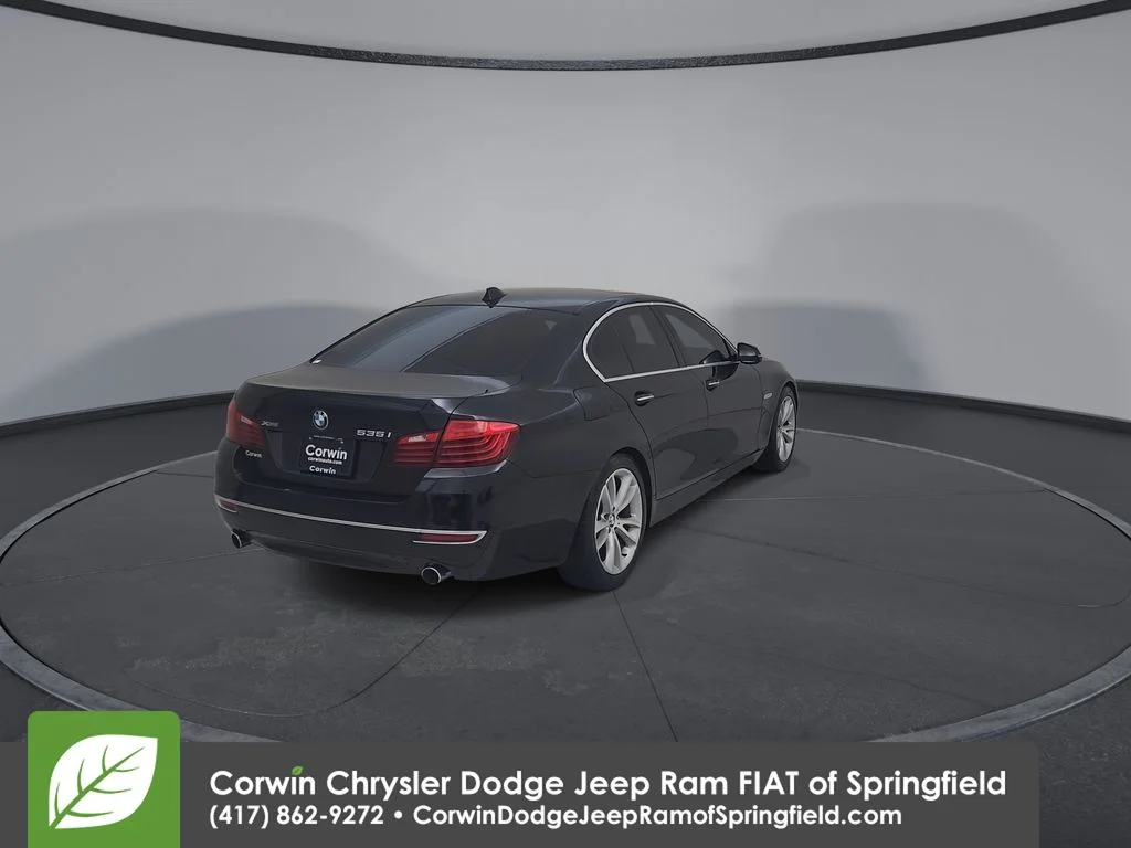 Used 2016 Black BMW 535i xDrive image 14