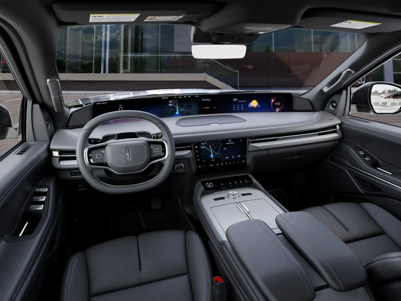 New 2027 Infinite Black Metallic Clearcoat Lincoln Reserve L image 9