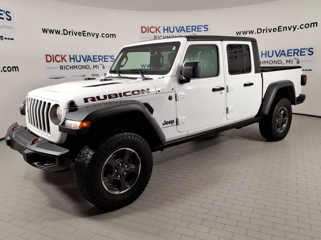 Used 2023 White Jeep Rubicon image 1