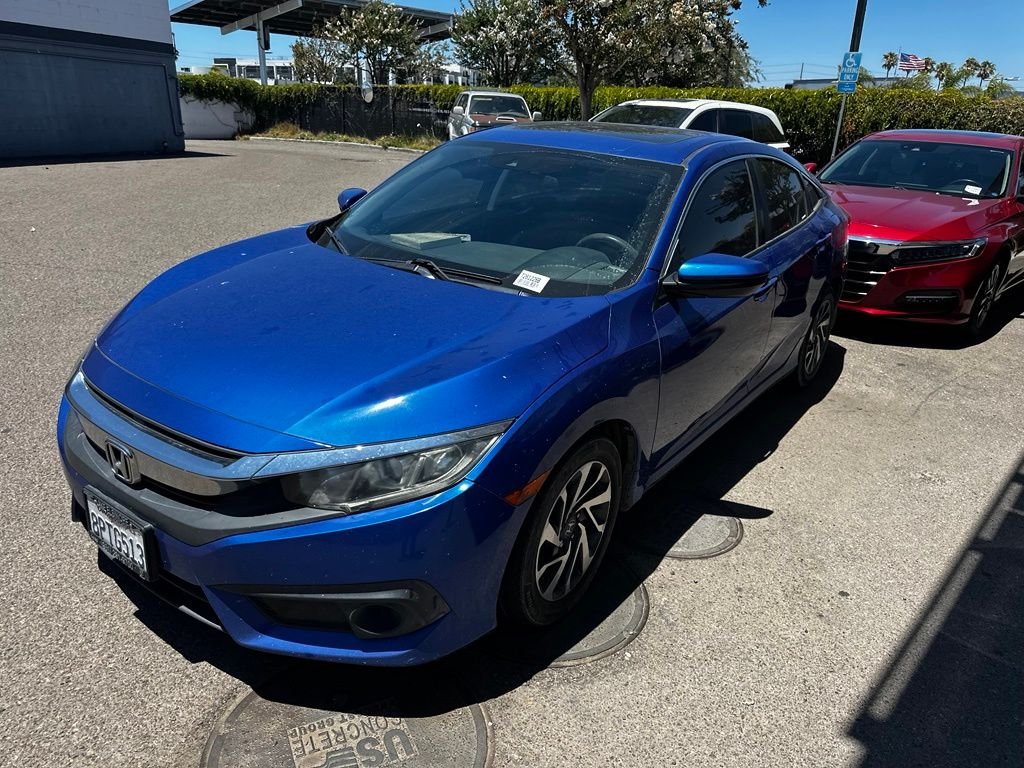 Used 2016 Aegean Blue Metallic Honda EX image 15