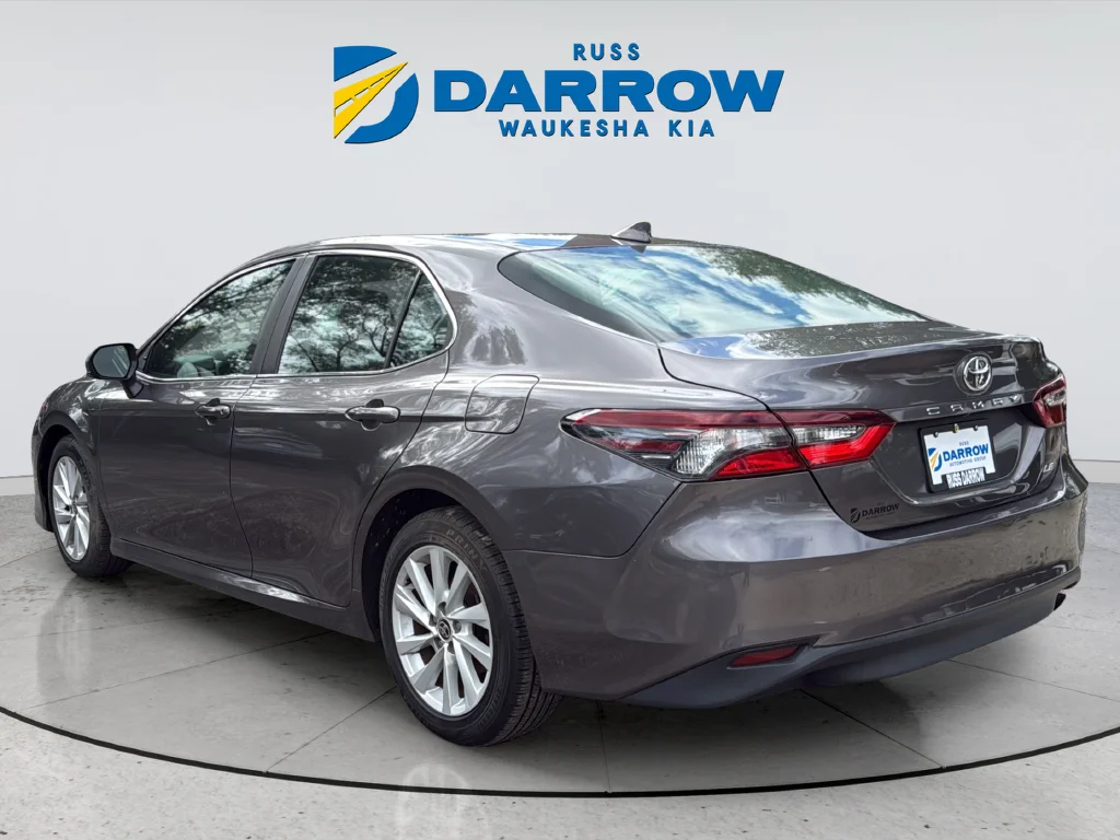 Used 2021 Gray Toyota LE image 3