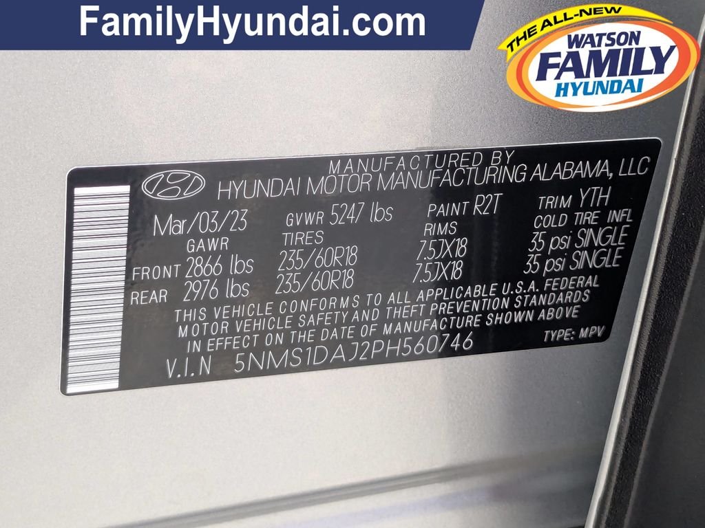 2023 Hyundai Santa Fe SE - Photo 28