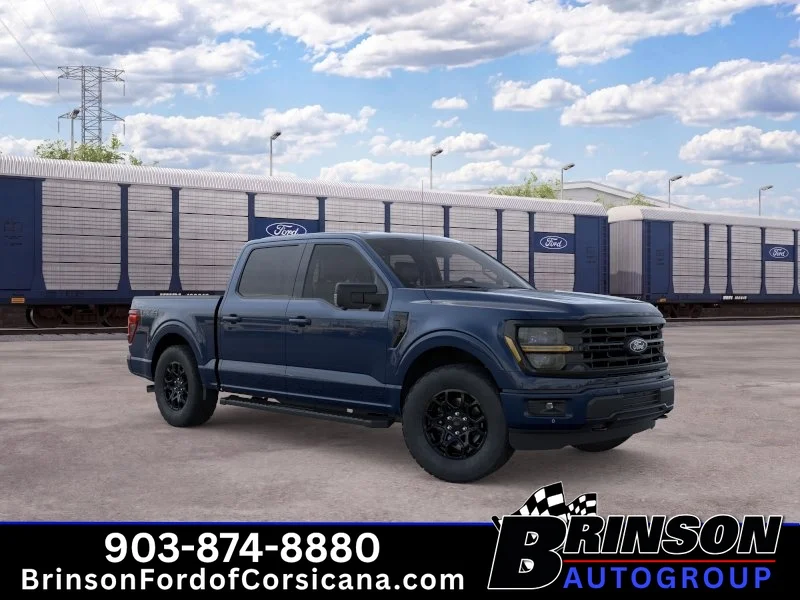 New 2026 Antimatter Blue Metallic Ford XLT image 7