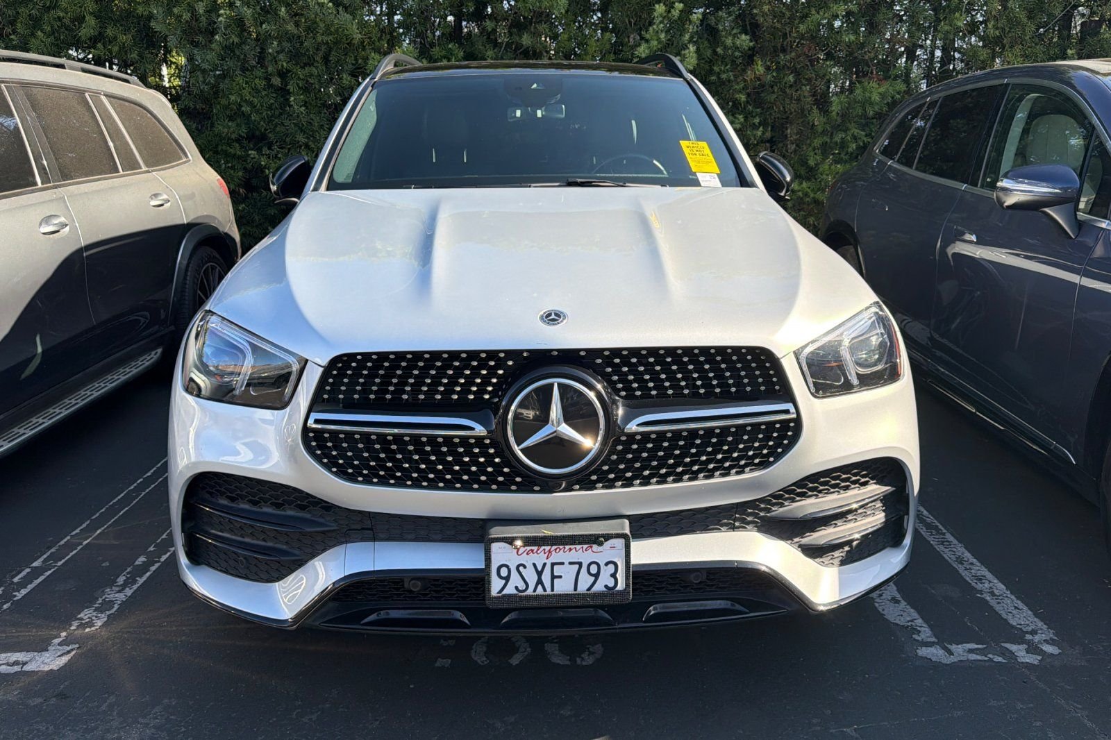 Used 2020 Silver Mercedes-Benz GLE 350 image 3