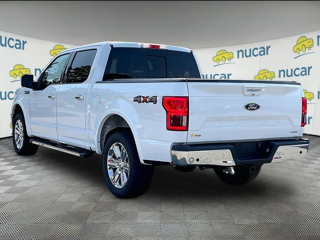 Used 2018 White Ford Lariat image 4