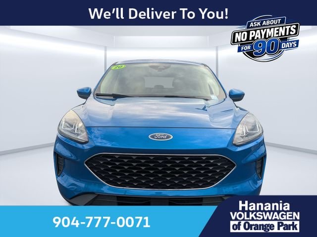 Used 2020 Blue Ford SE image 8