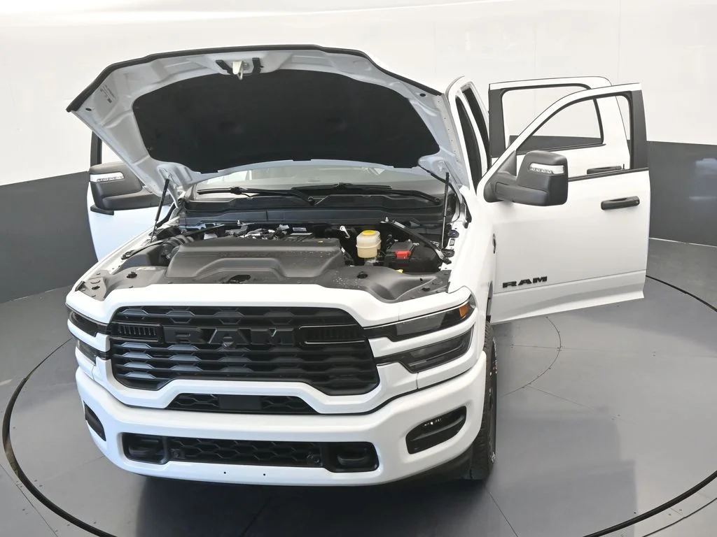 New 2026 Bright White Clear-Coat Exterior Paint RAM Big Horn image 67
