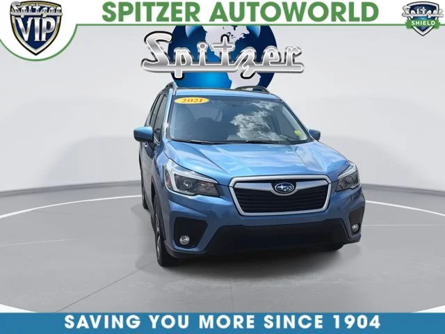 Used 2021 Blue Subaru Premium image 3