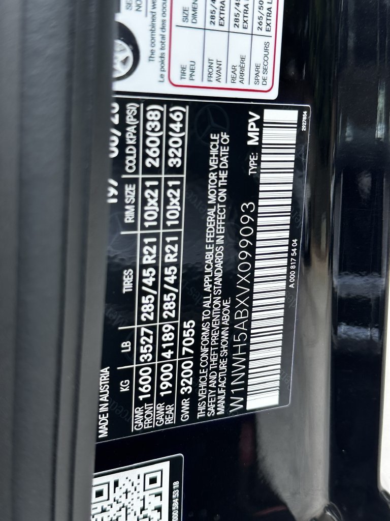 New 2027 Obsidian Black Metallic Mercedes-Benz AMG® G 63 image 72