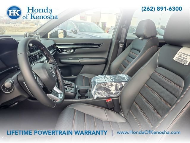 New 2026 Meteorite Gray Metallic Honda AWD Sport Touring Hybrid image 8