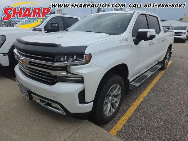 Used 2022 Iridescent Pearl Tricoat Chevrolet High Country image 1