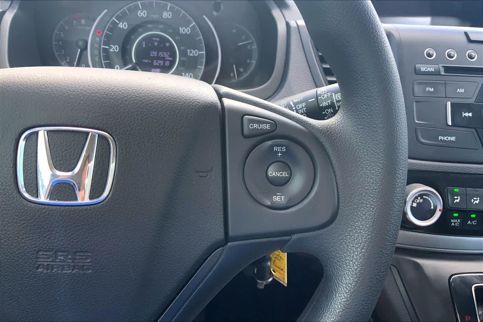 Used 2015 Crystal Black Pearl Honda LX image 24