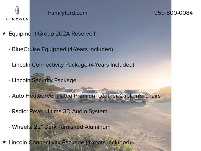 New 2026 Starlight Gray Metallic Lincoln Reserve L image 10