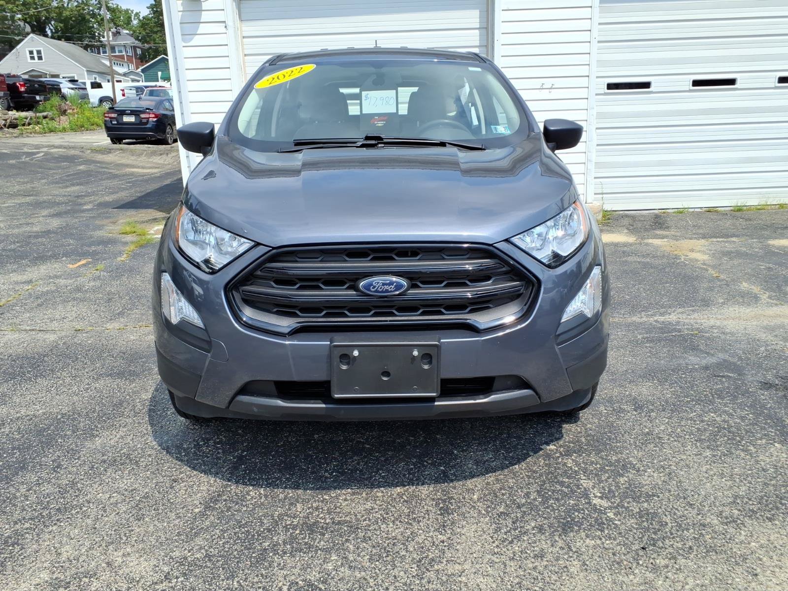 Used 2022 Ford EcoSport S with VIN MAJ6S3FL6NC461125 for sale in Indiana, PA