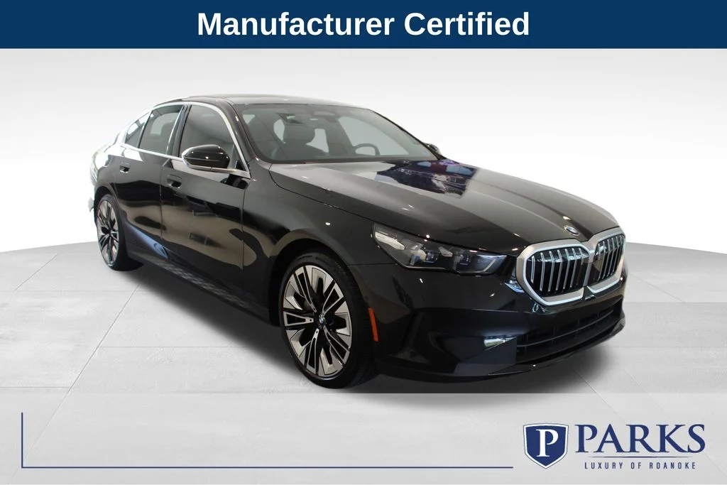 Certified Used 2026 Black Sapphire Metallic BMW 540i xDrive image 1