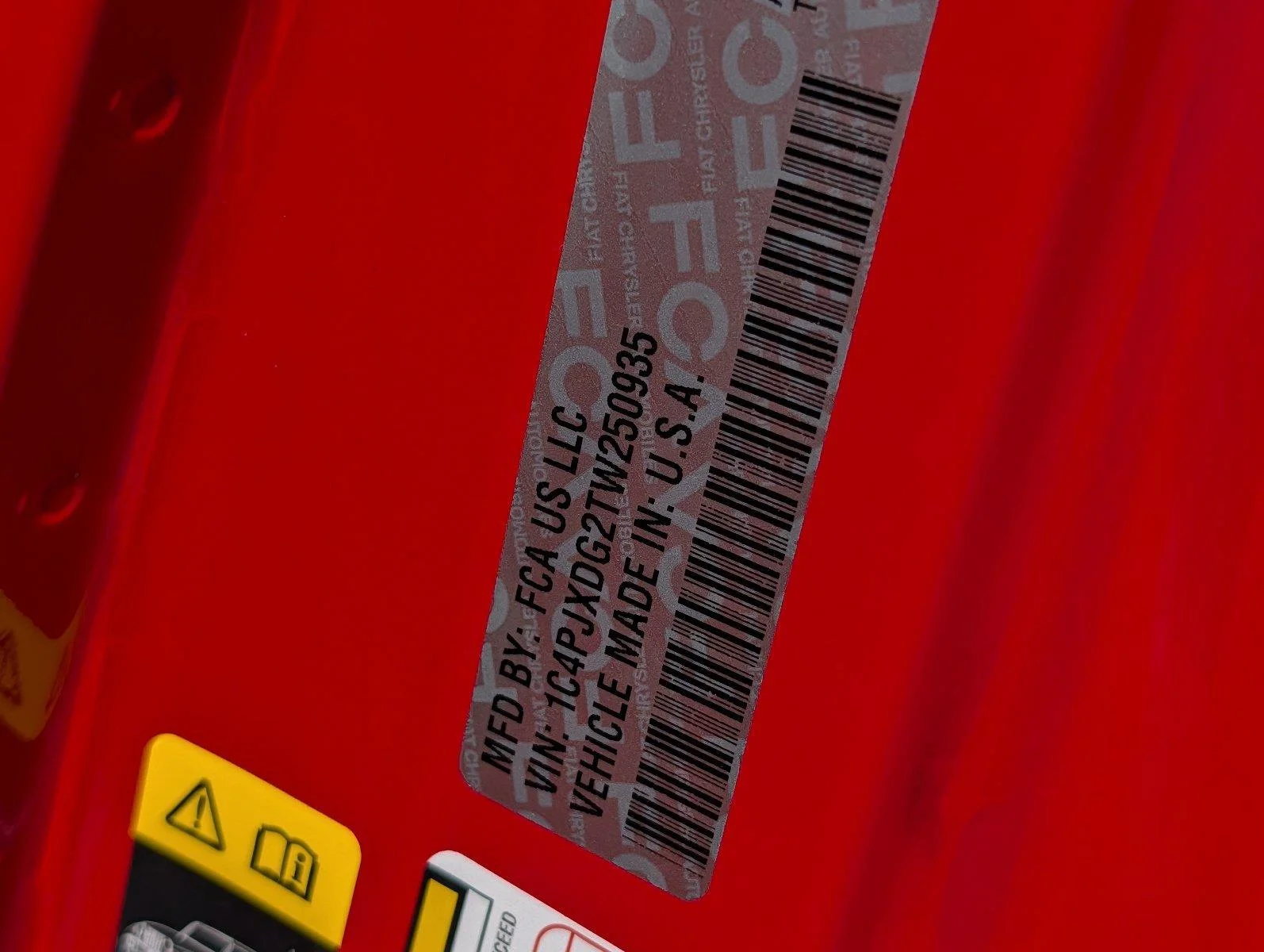 Used 2026 Firecracker Red Clearcoat Jeep Sport image 39