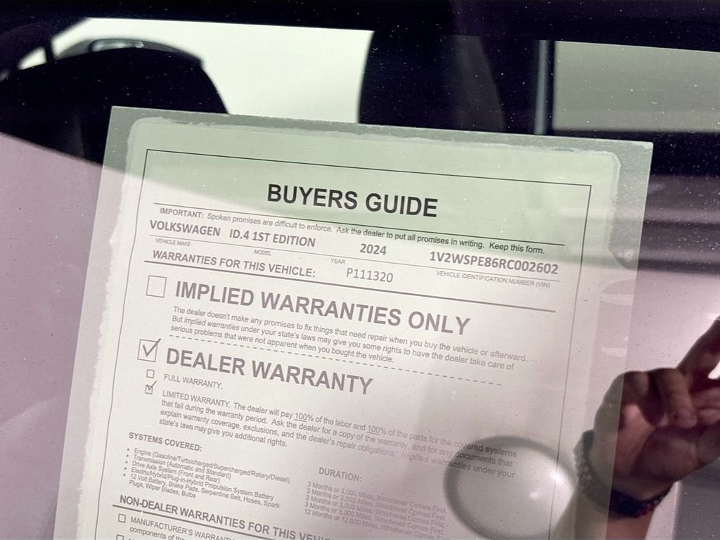 Certified Used 2024 Opal White Volkswagen Pro S image 26