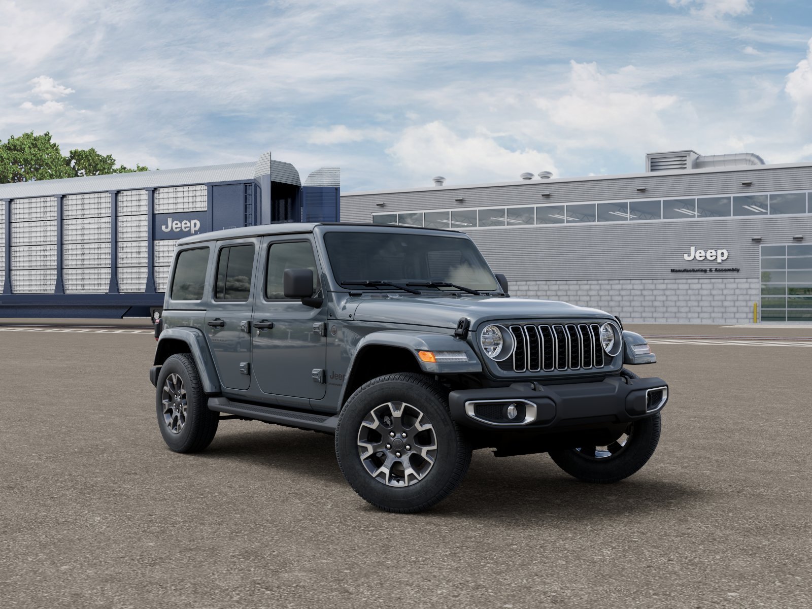 New 2026 Anvil Clear-Coat Exterior Paint Jeep Sahara image 5