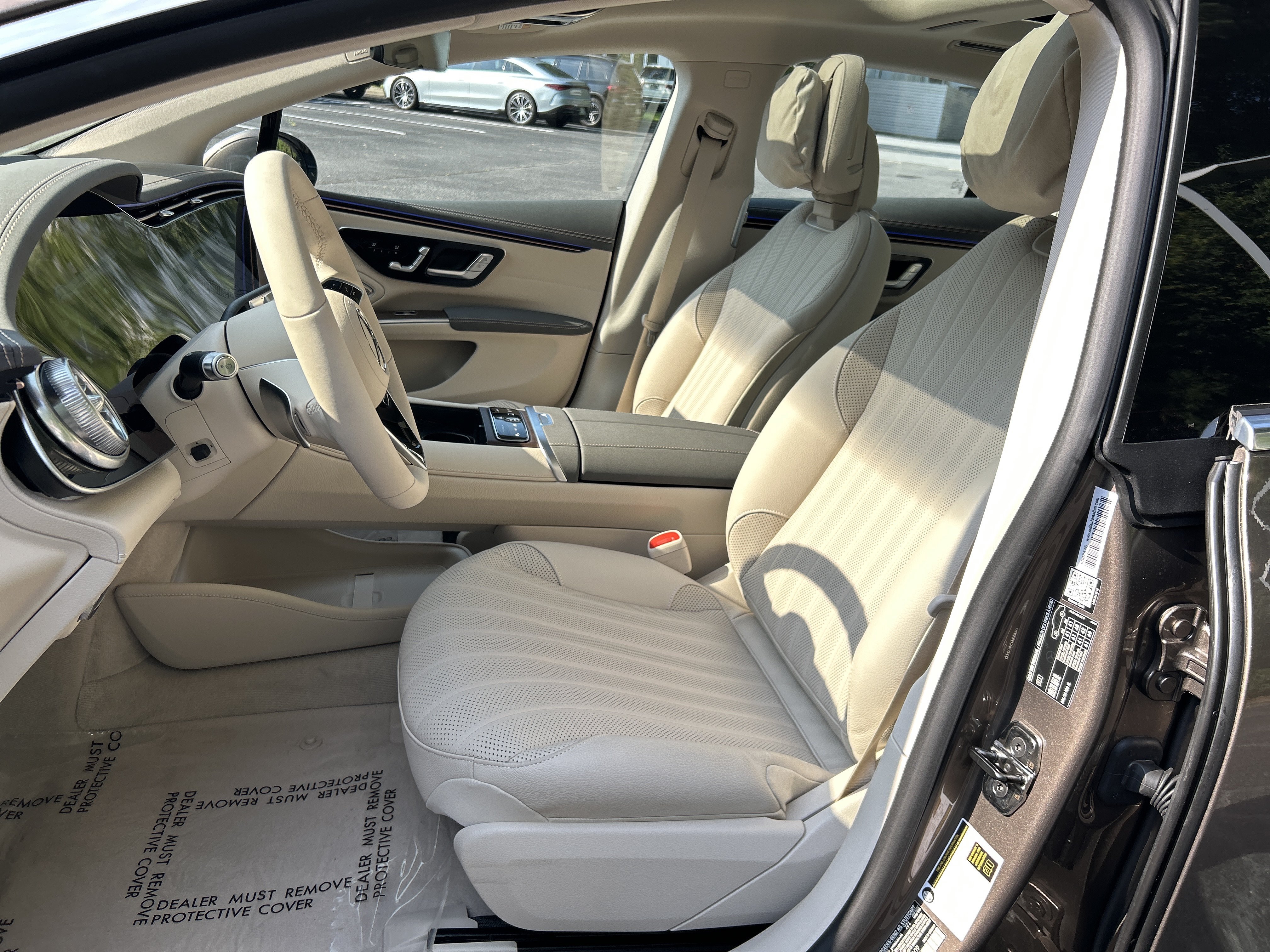 New 2026 Sonoran Brown Metallic Mercedes-Benz EQS 450 4MATIC® Sedan image 18