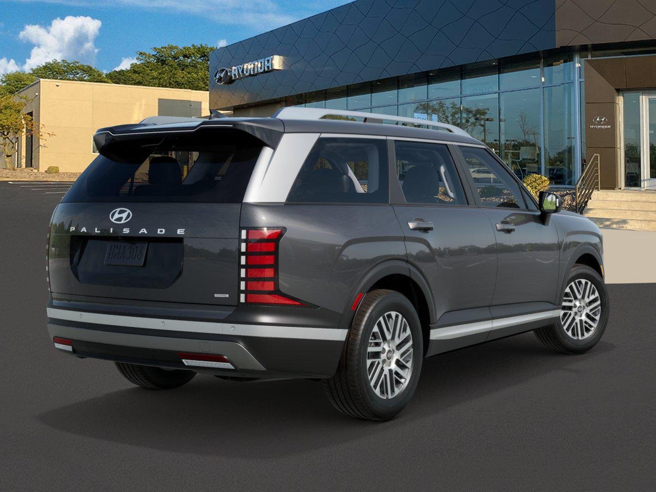 New 2027 Ecotronic Gray Pearl Hyundai SEL AWD image 4