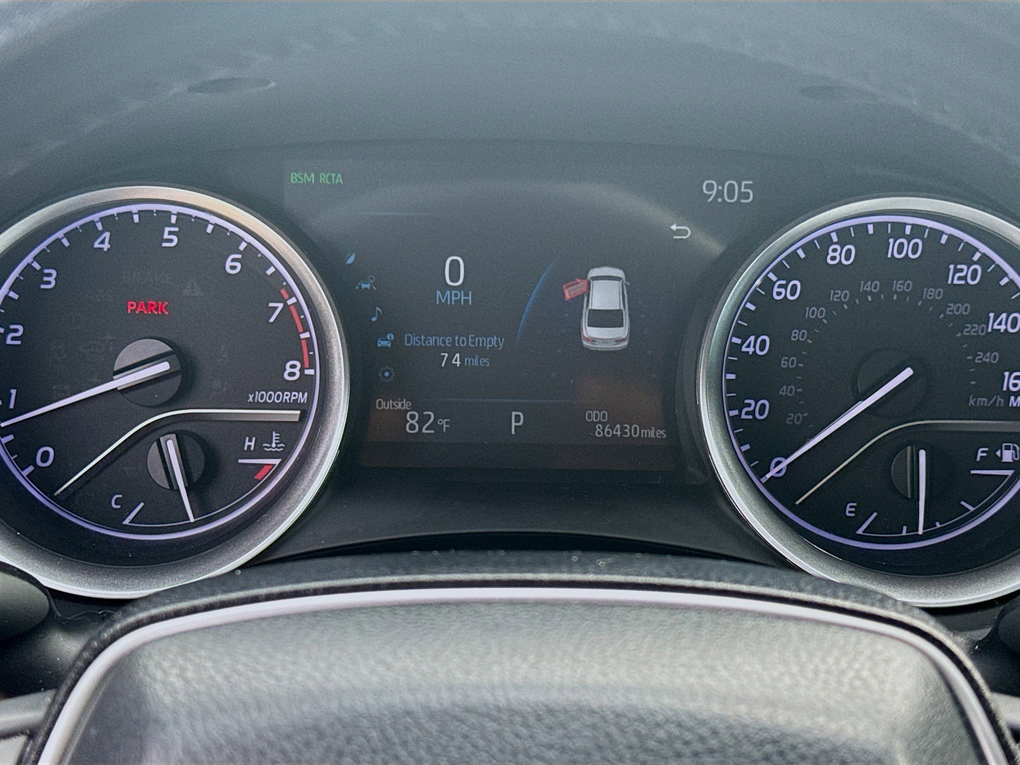Used 2023 Predawn Gray Mica Toyota XLE image 8
