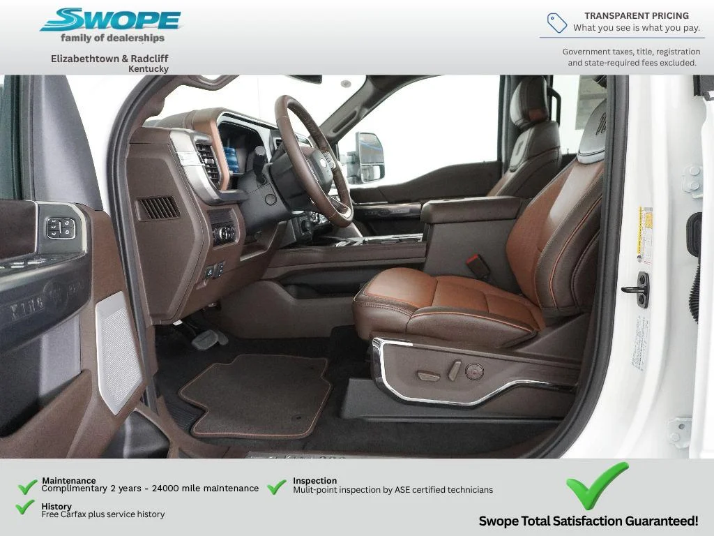 New 2026 Star White Metallic Tri-Coat Ford F-250® King Ranch® image 17