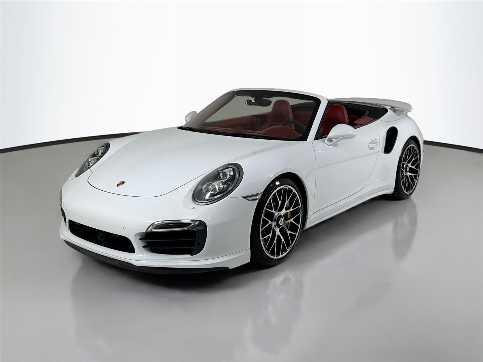 Used 2015 White Porsche Turbo S Cab image 10