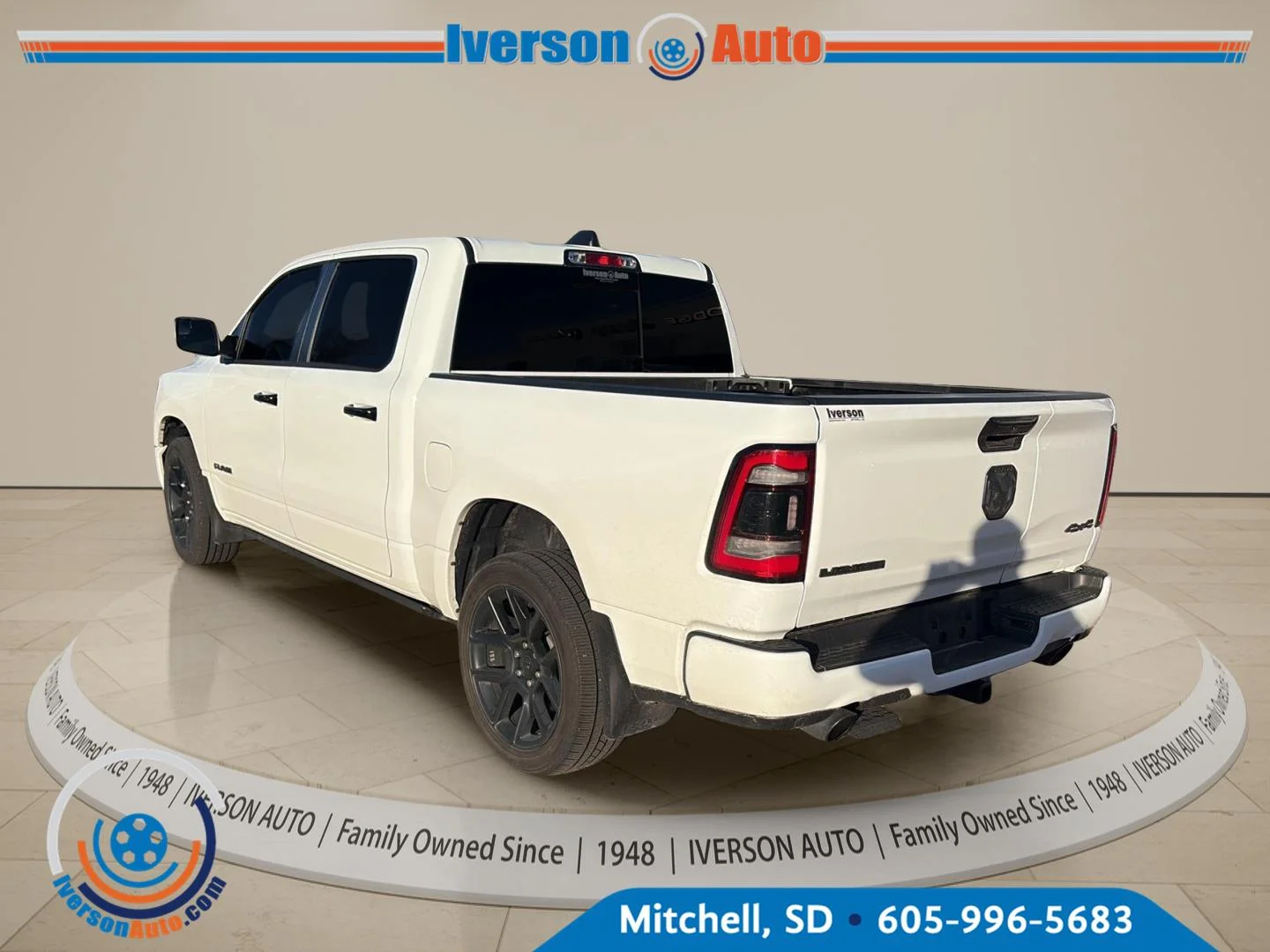 Used 2023 Bright White Clearcoat Ram Laramie image 7