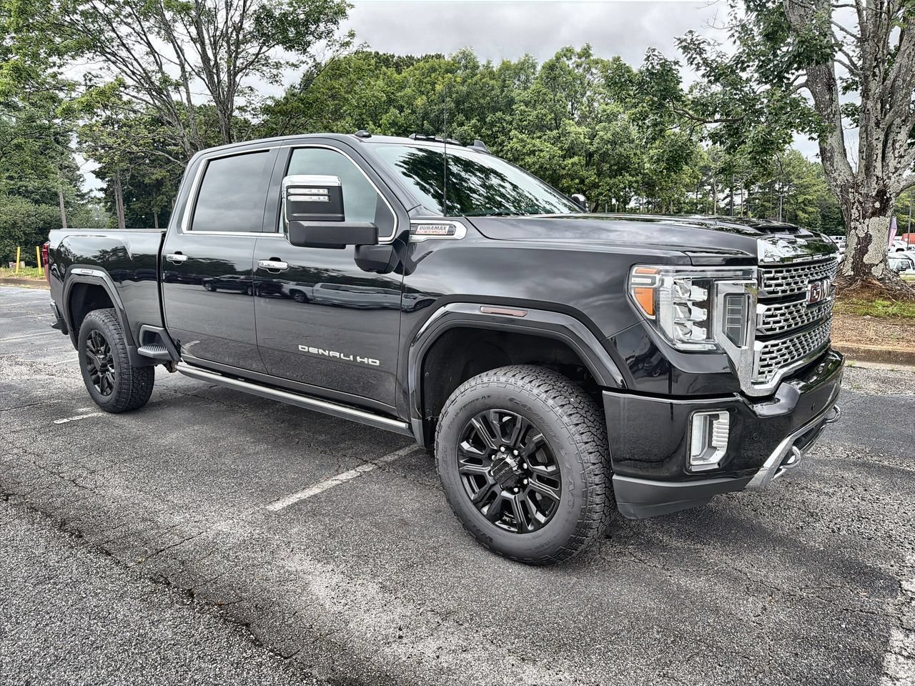 Used 2021 EBONY TWILIGHT METALLIC GMC Denali image 2