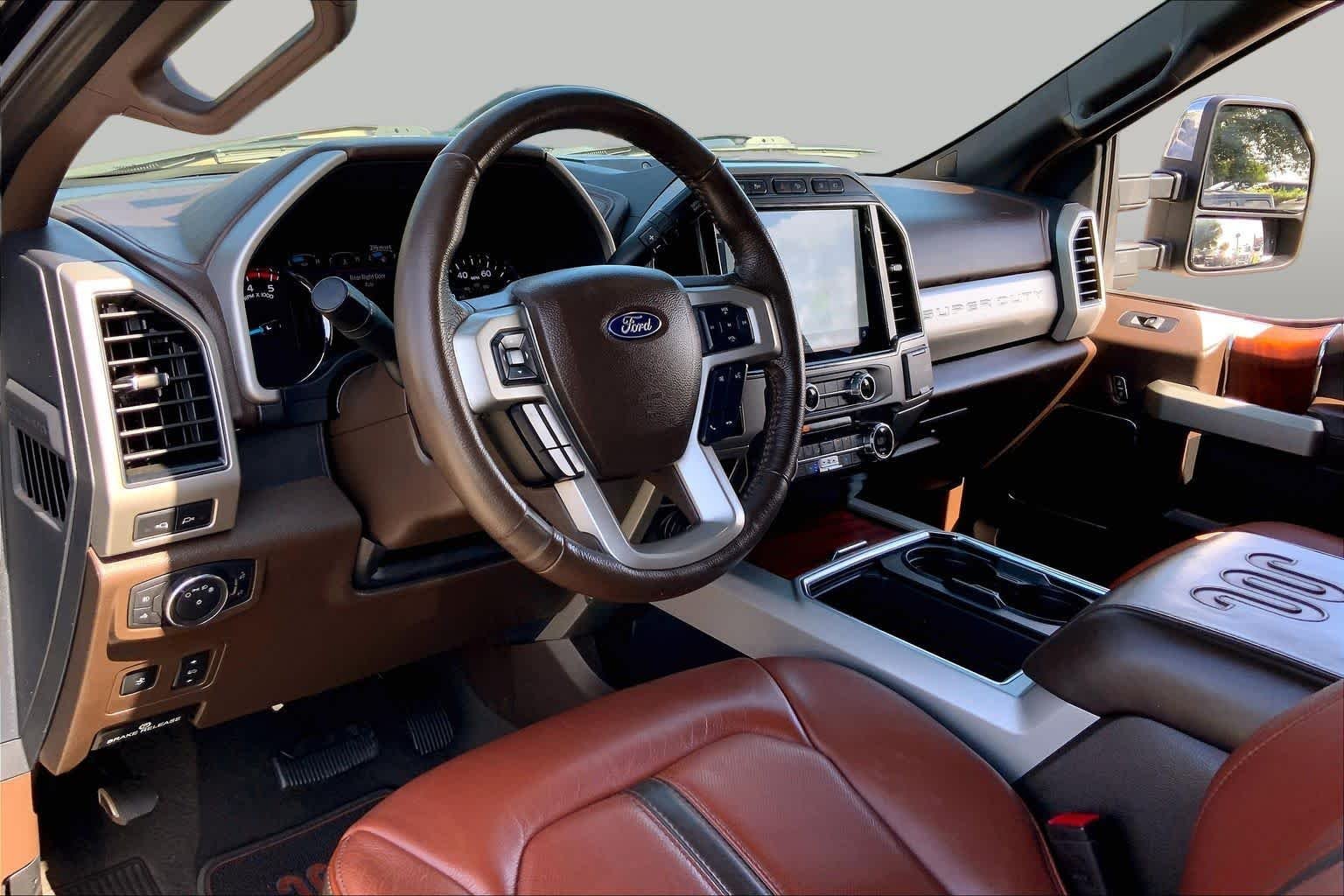 Used 2022 Agate Black/Stone Gray Ford King Ranch image 17