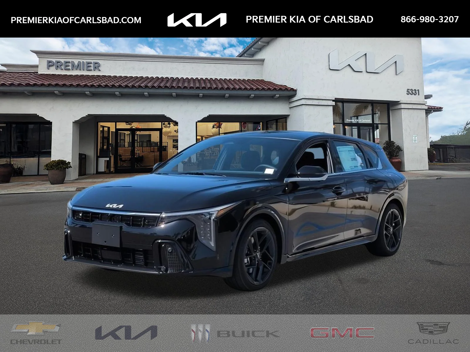 New 2026 Aurora Black Pearl Kia GT-Line Turbo image 1
