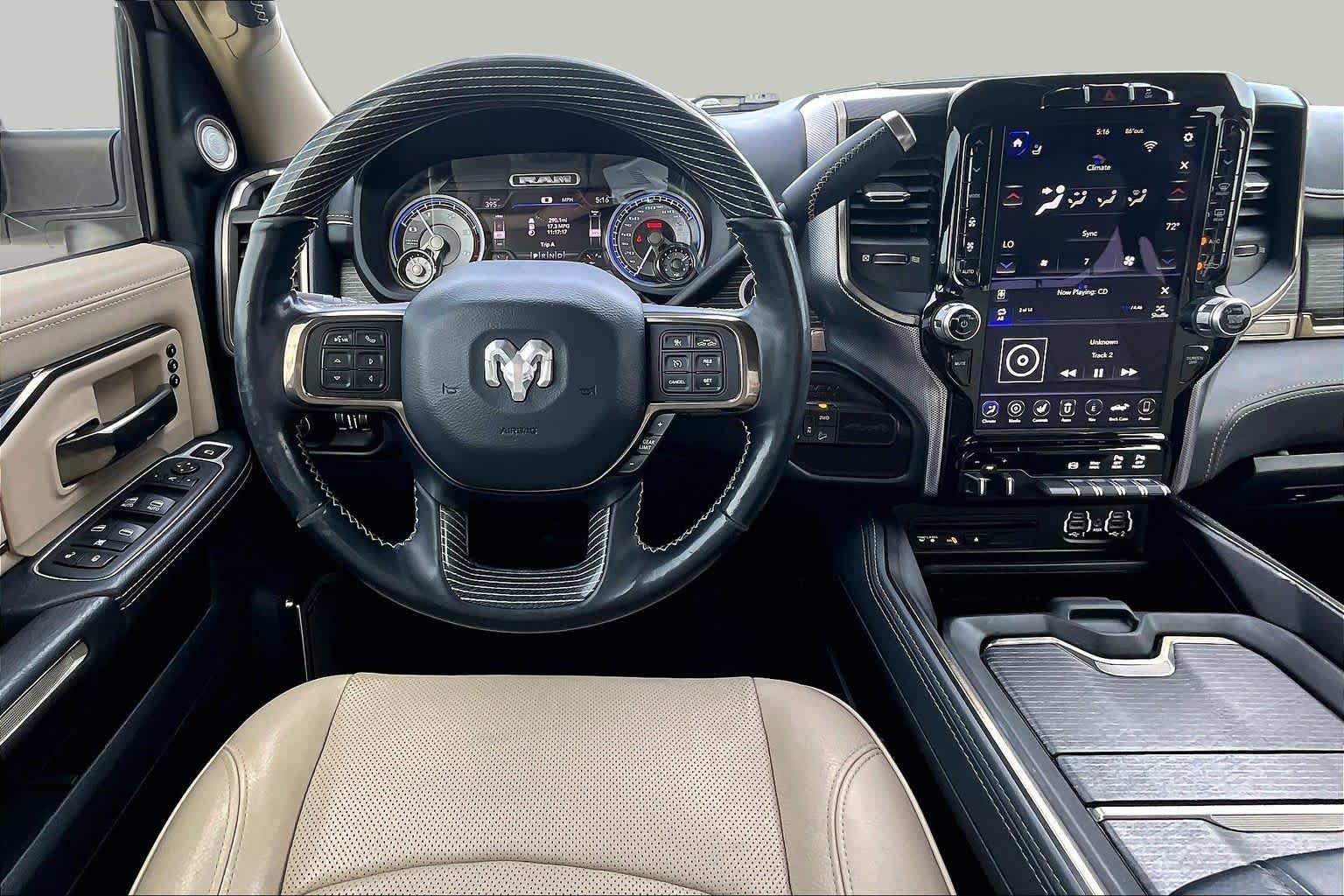 Used 2019 Pearl White Ram Limited image 6