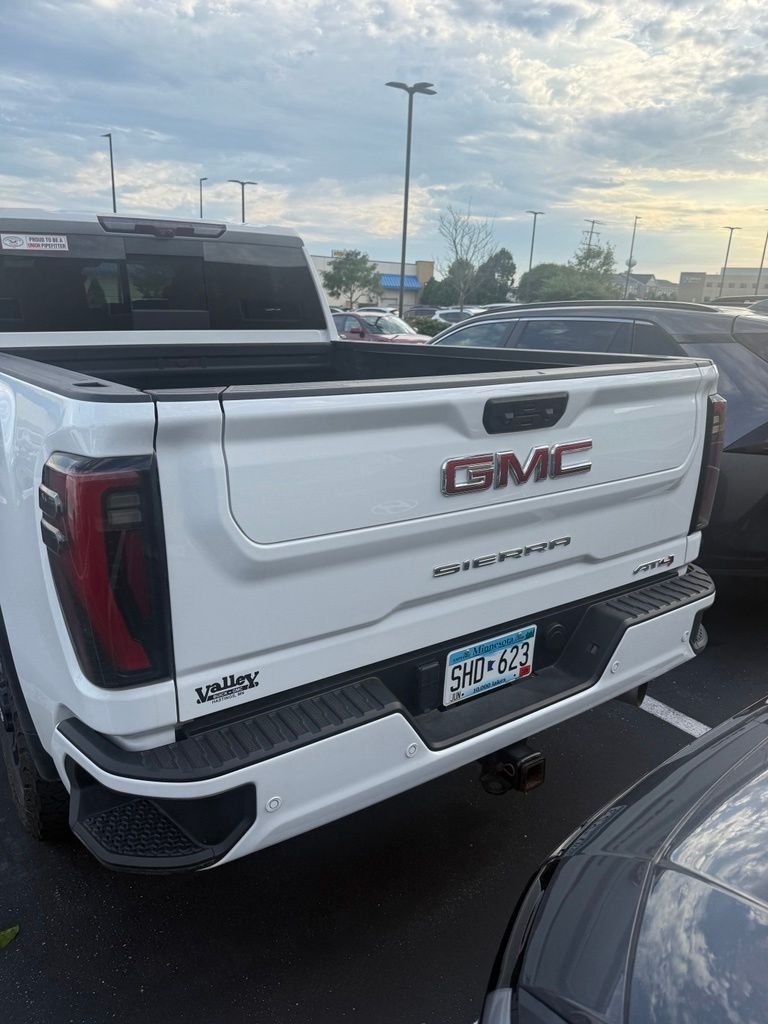 Used 2024 White GMC AT4 image 2
