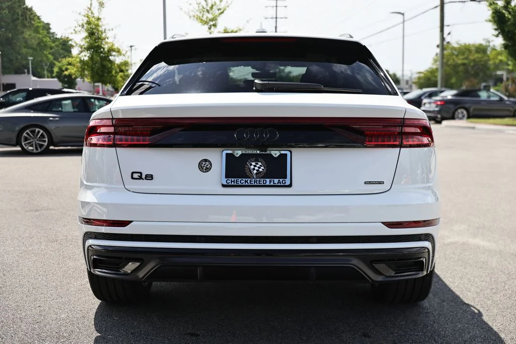 Used 2023 Carrara White Audi 55 Premium Plus image 10