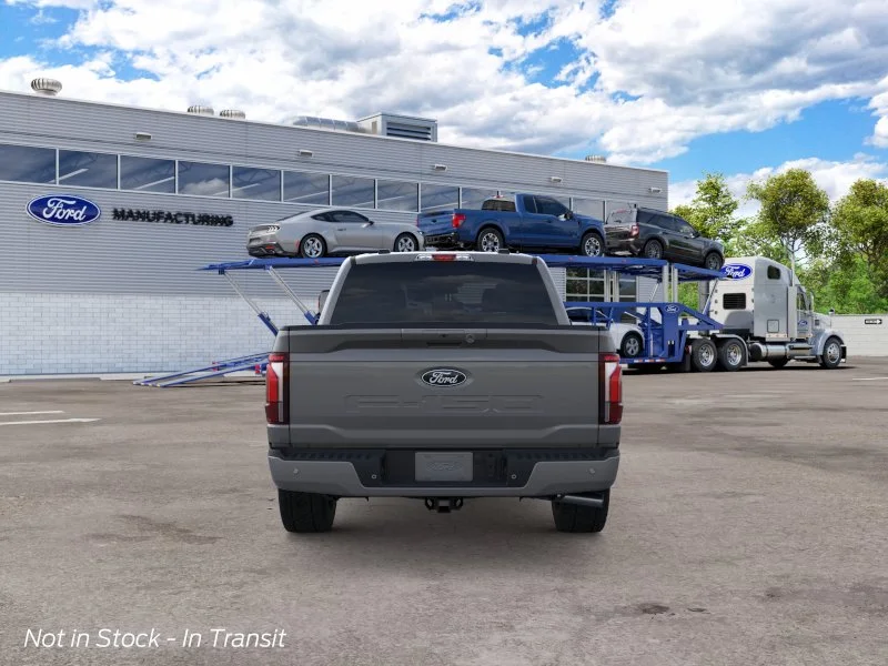 New 2026 Carbonized Gray Metallic Ford Lariat image 5