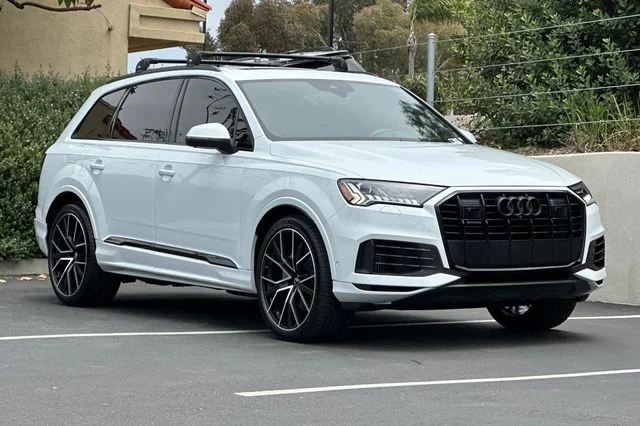 Used 2021 White Audi 55 Prestige image 7