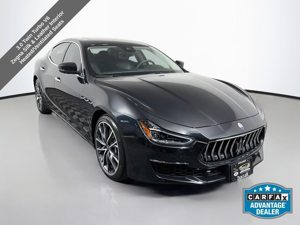 Used 2019 Nero Noctis Black Maserati S Q4 GranLusso image 3